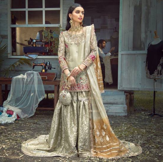 BANARASI LUCKNOWI GHARARA DESIGNS