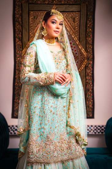 LUCKNOWI GHARARA DESIGNS IN NAWABI STYLE